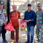 47 Warga Terdampak Banjir di Dusun Wamsait-Pulau Buru Dapat Bantuan Sembako