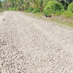 Pekerjaan Proyek Jalan Lapen di Desa Waelo-Kabupaten Buru Rp 962 Juta Diduga Tak Sesuai Bestek