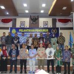 Lantik Pengurus PWI Kabupaten Buru, Alex Sariwating ; PWI Buru Harus Jalin Kemitraan Baik Dengan Pemkab Buru