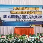 Muhammad Sehol Kembali Pimpin Uniqbu, Resmi Dilantik Kedua Kalinya untuk Periode 2024-2028