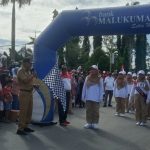 Amankan Lomba Gerak Jalan di Buru, Panitia HUT Ucapkan Terima Kasih untuk Polsek Namlea dan Sat Lantas Polres Buru