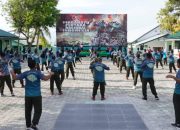 Pentingnya Menjaga Kesehatan, Kodim Namlea Melalui Program “Gemas” Rutin Laksanakan Olahraga