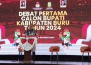 KPU Buru Gelar Debat Perdana Calon Bupati dan Wakil Bupati Tahun 2024