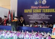Uniqbu Gelar Wisuda ke-19, Cetak 371 Sarjana, Rektor ; Jadilah Sarjana Cendekia
