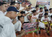 Tutup Turnamen HL Futsal Cup di Namlea, Gubernur ; Bangun Daerah Dengan Prestasi