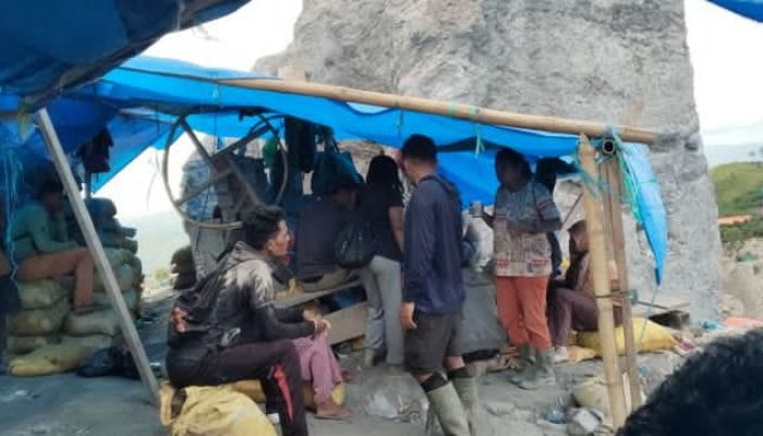 Meski Sudah Ditertibkan, Tapi Masih ada Aktivitas Penambang di Gunung Botak